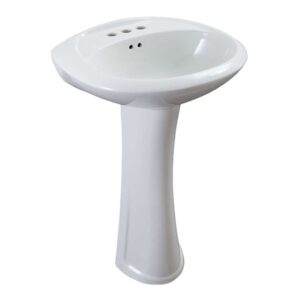 LAVA OLYMPUS PEDESTAL BLANCO