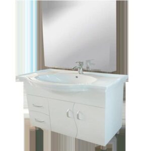MUEBLE JHP 50 BLANCO ESPEJO Y