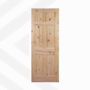 PUERTA RADIATA C/NUDOS 75