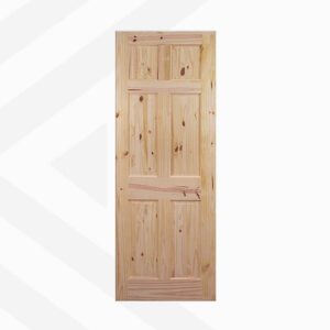 PUERTA RADIATA C/NUDOS 85