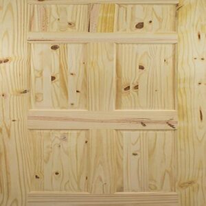 PUERTA RADIATA C/NUDOS 91